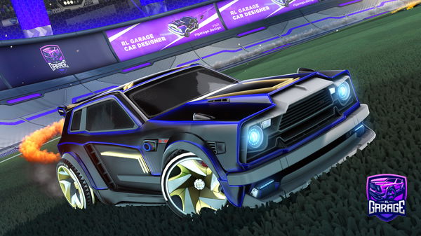 A Rocket League car design from Nubilys