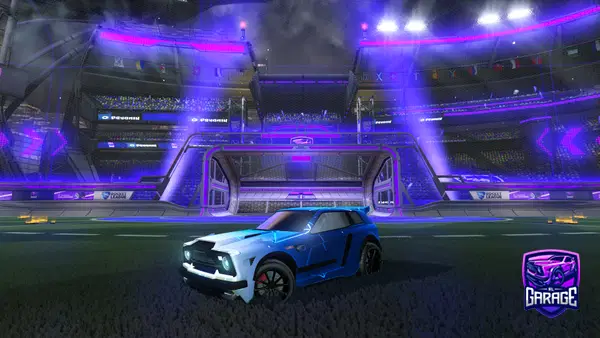A Rocket League car design from WIKASHIwim