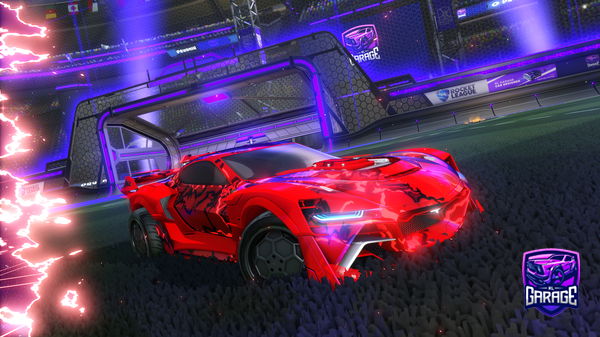 A Rocket League car design from AirFendt