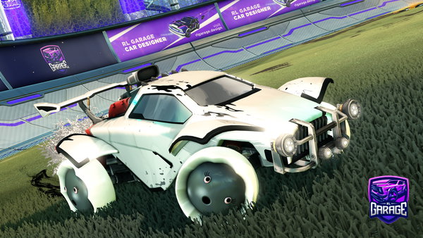 A Rocket League car design from -V3N0M-