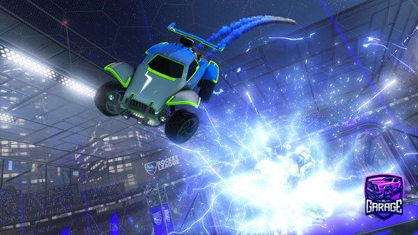 A Rocket League car design from Jubisser