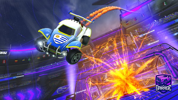 A Rocket League car design from mwkj