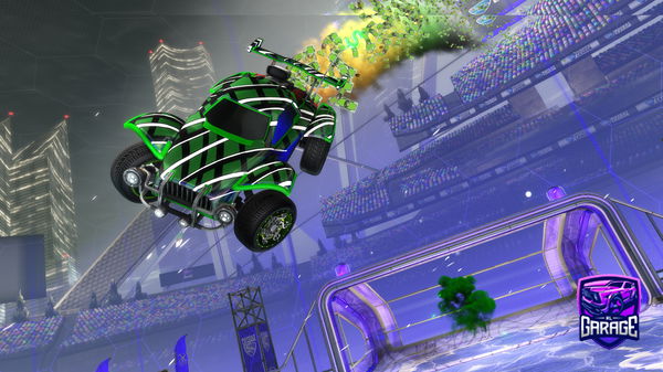 A Rocket League car design from RLGarage