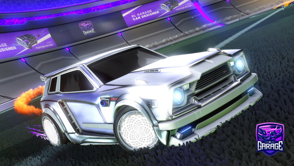 A Rocket League car design from Eljannnnss