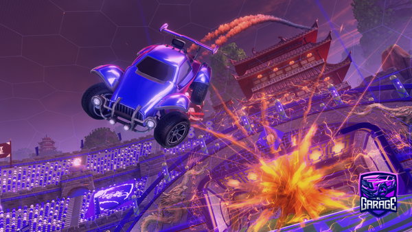 A Rocket League car design from FLOWAMC