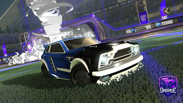 A Rocket League car design from ToxicWaste134