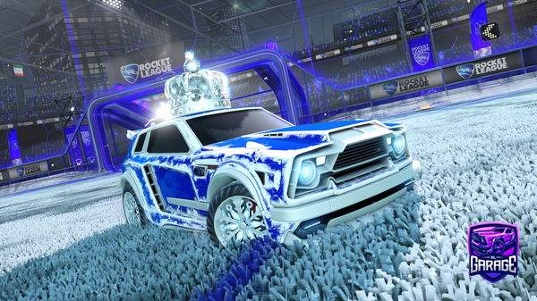 A Rocket League car design from TrappyFigure