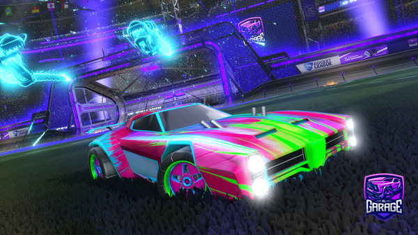 A Rocket League car design from l3orgor