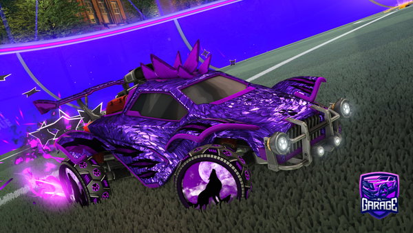 A Rocket League car design from ProfessorFrizzle