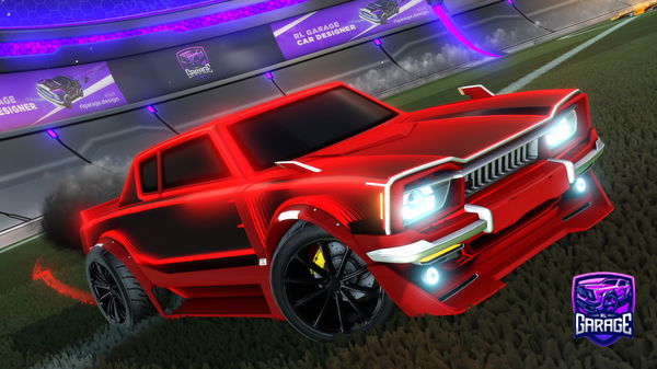 A Rocket League car design from luna_tic1417