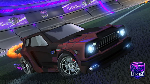 A Rocket League car design from N_ww_f