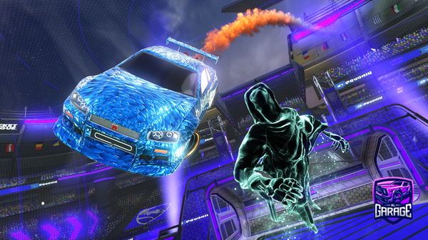 A Rocket League car design from dzddytrev