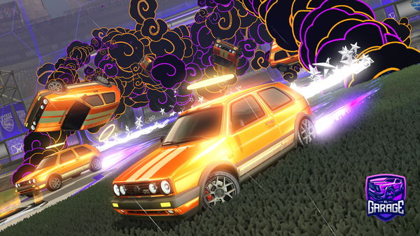 A Rocket League car design from Paqxrl