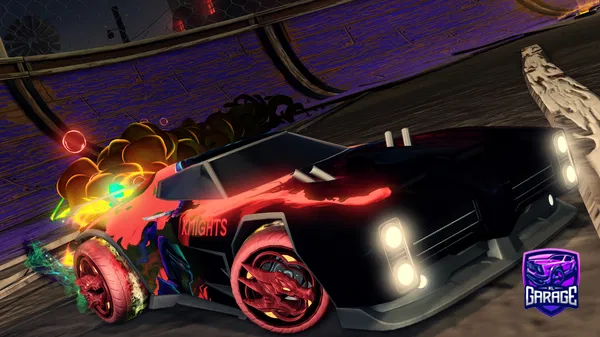 A Rocket League car design from -Goose-