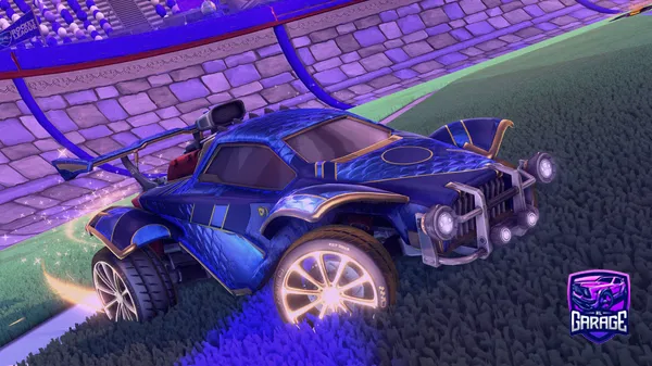 A Rocket League car design from 2K26