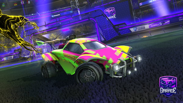 A Rocket League car design from Reverse-raid