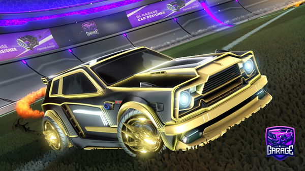 A Rocket League car design from Mysman11