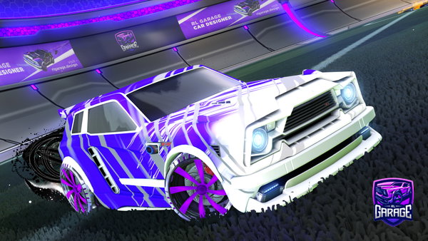 A Rocket League car design from Kerohamza