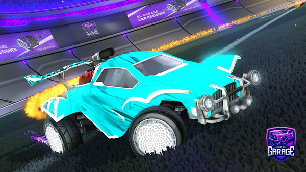 A Rocket League car design from JAYSHAUNCODYN