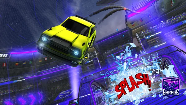A Rocket League car design from ChackMorris733
