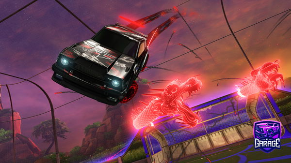 A Rocket League car design from Pu-Tang