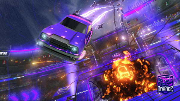 A Rocket League car design from Amichevo1e