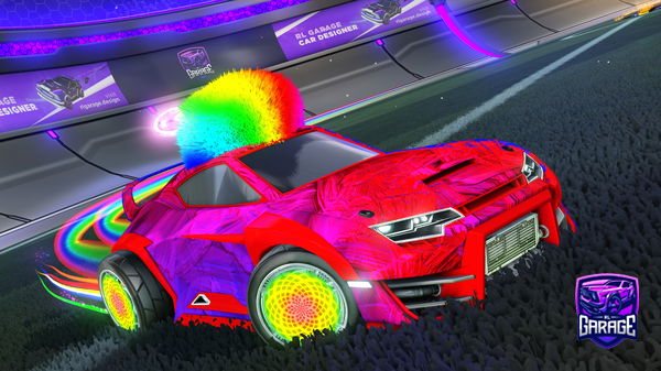 A Rocket League car design from KleyG785