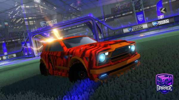 A Rocket League car design from Viper57125