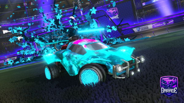 A Rocket League car design from YKIWIM-_-