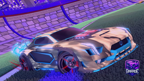 A Rocket League car design from catslikecheese2