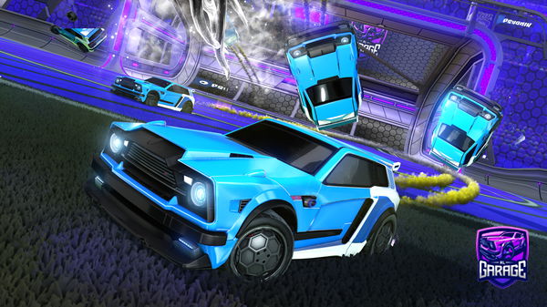 A Rocket League car design from GHo_X_ST
