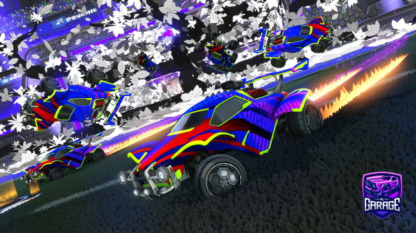 A Rocket League car design from Auth3Nt1c