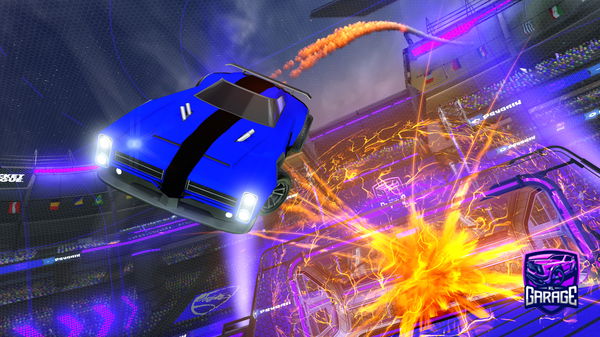 A Rocket League car design from hishamRL9