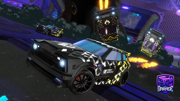 A Rocket League car design from MonkeyDAstra