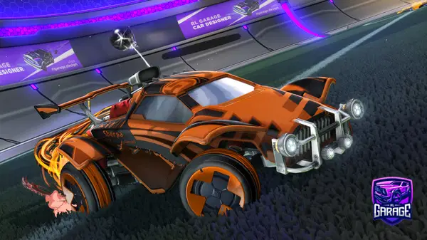 A Rocket League car design from Saucy_Sausage