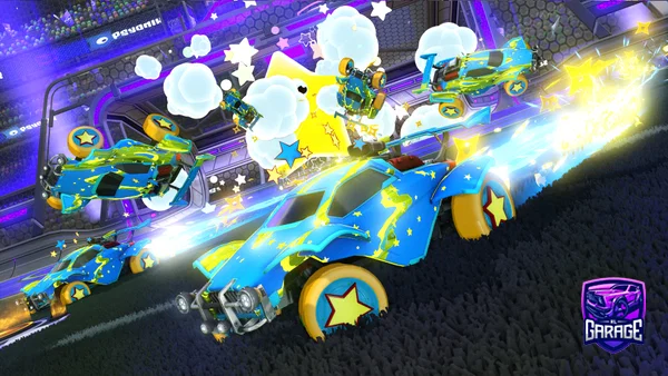 A Rocket League car design from rxKr