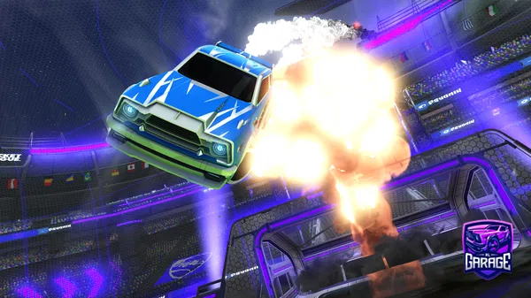 A Rocket League car design from Hipofisteron