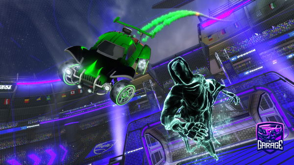 A Rocket League car design from TTVK9Drift