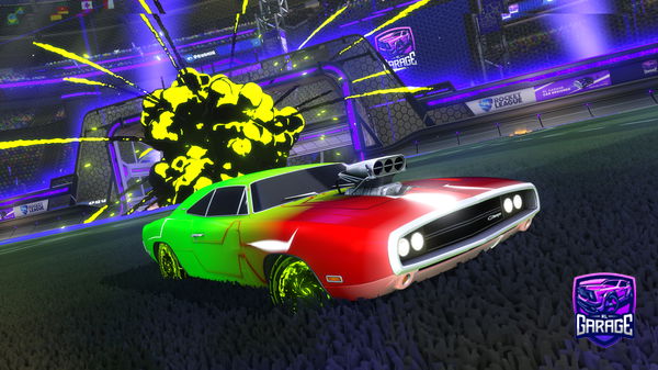 A Rocket League car design from bobatryu