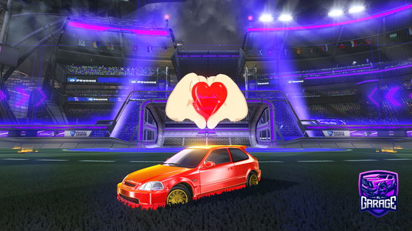 A Rocket League car design from MrTeaRl