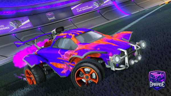 A Rocket League car design from MBGgoater