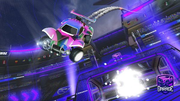 A Rocket League car design from GummyGod_7