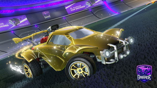 A Rocket League car design from OCE_jacky