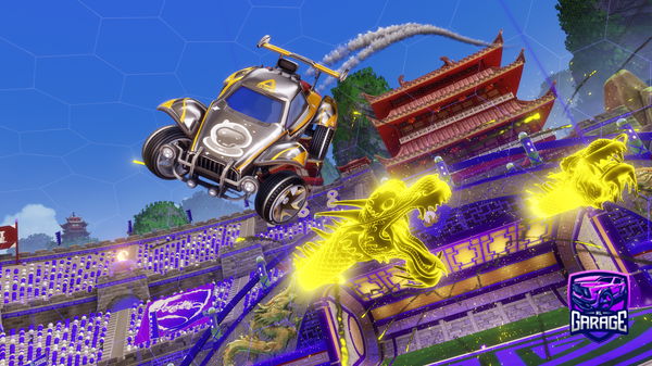 A Rocket League car design from exyrlx