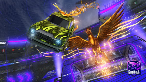 A Rocket League car design from TheCrowVP