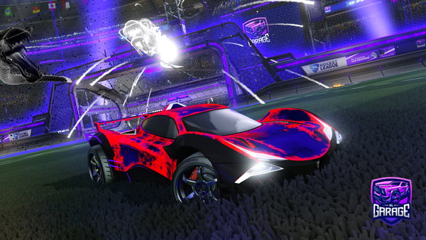 A Rocket League car design from asukafz