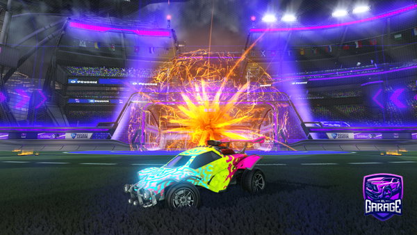 A Rocket League car design from La_Denree0