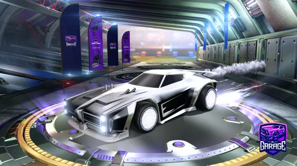 A Rocket League car design from Batmobile2016