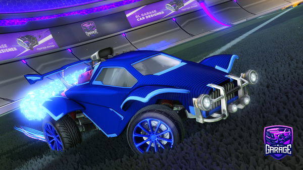 A Rocket League car design from ASecretPro-_-