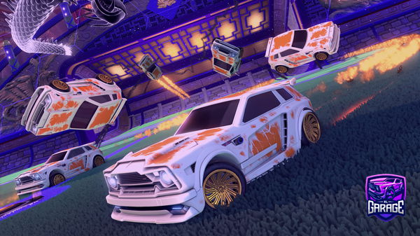 A Rocket League car design from D-Dog7fun